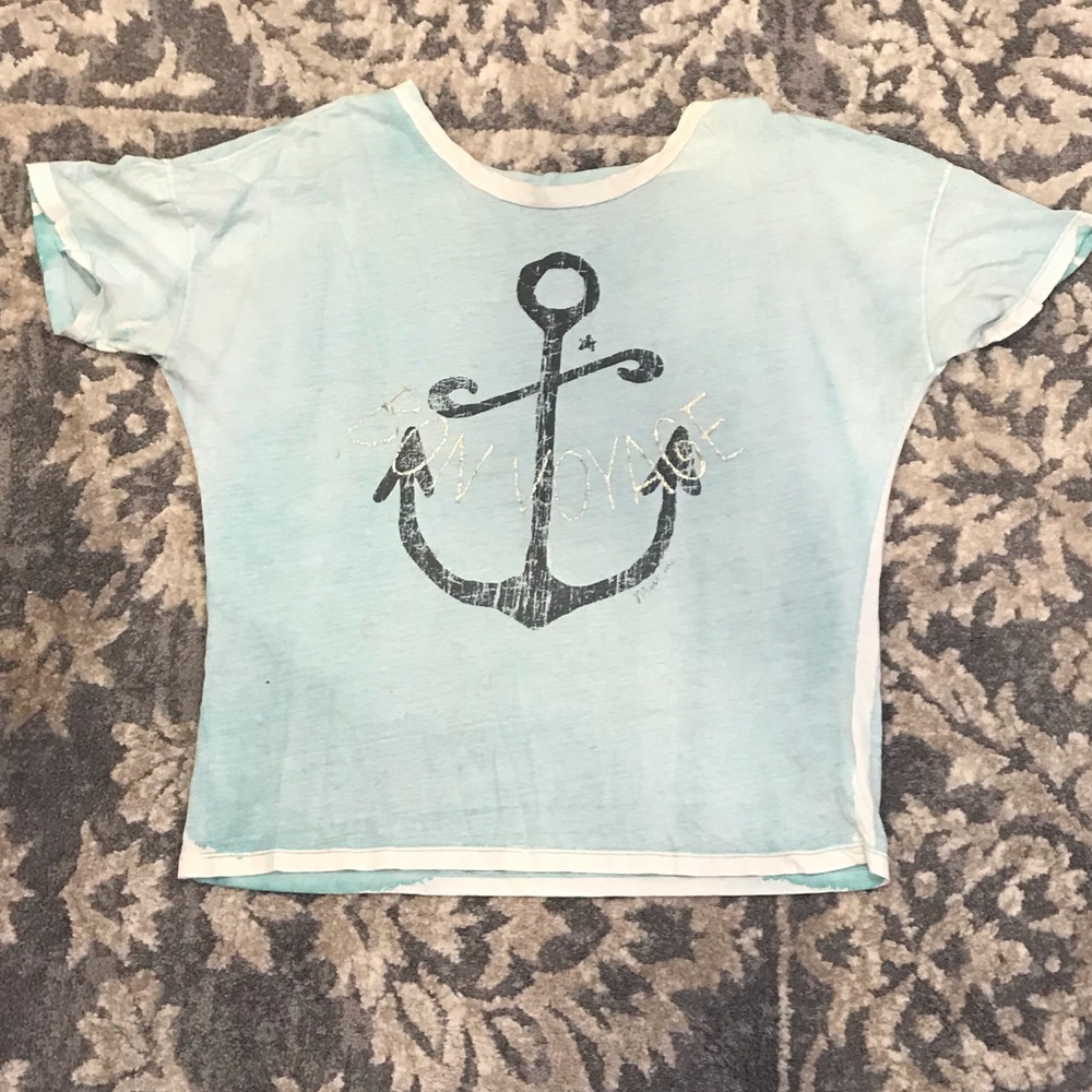 Miss Me Loose blue T